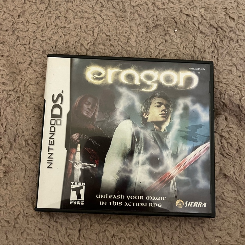 Serra Eragon Nintendo DS Game - White and Black